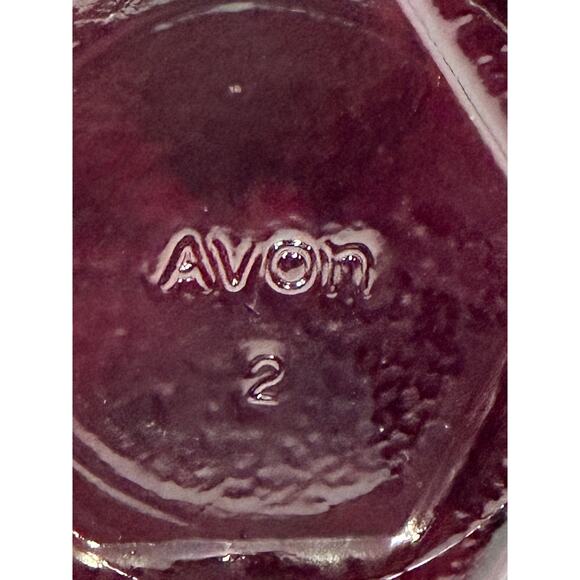 Avon Cape Cod Ruby Red 9-3/4" Wine Decanter with Stopper - Picture 4 of 6